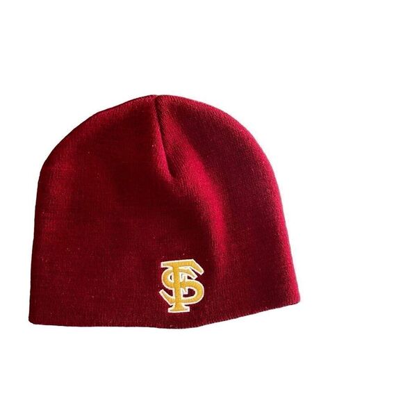 Florida State University FSU Logo embroidered beanie hat - Picture 3 of 14